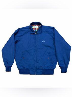 Izod Lacoste Classic Men's Blue Bomber Jacket